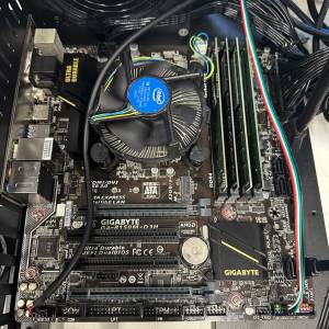 Intel G4400+Gigabyte B150M-D3H底板加CPU組合
