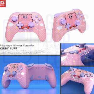 接受預訂) 香港行貨 原廠2年保養✅PowerA Advantage Wireless Controller🟣Kirby Puff