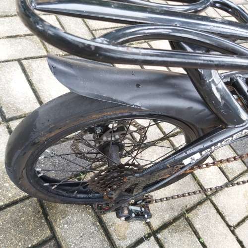 16吋鳳凰牌碟刹有波摺疊單車