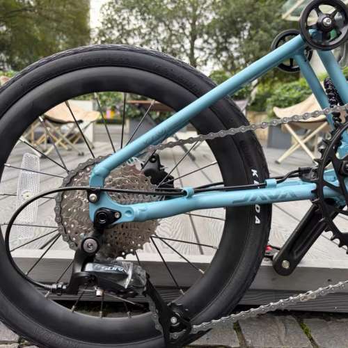 2025 新款 JAVA NEO 9速 碟剎349鋁合金折叠車 （三折叠小布 國布 ）