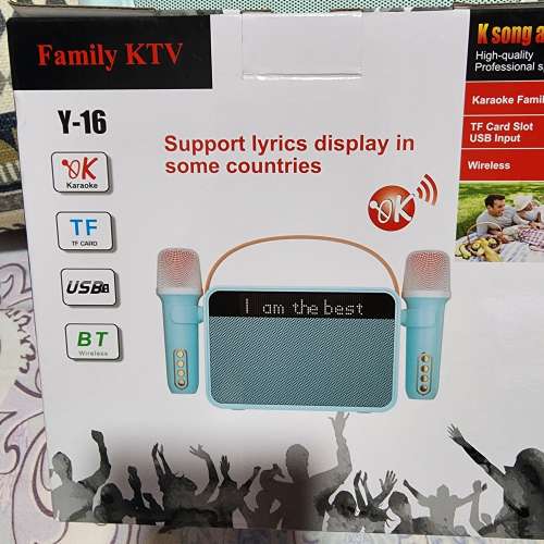 隨身攜帶 卡拉ok 唱歌神器 聲靚強勁有歌詞顯示。
