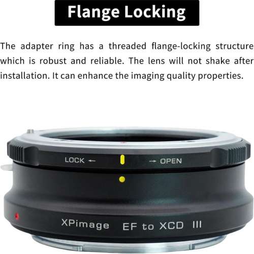 XPIMAGE Lens Mount Adapter - Canon EOS (EF / EF-S) D/SLR Lens To Hasselblad XCD