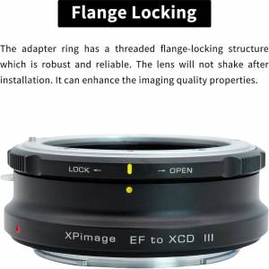 XPIMAGE Lens Mount Adapter - Canon EOS (EF / EF-S) D/SLR Lens To Hasselblad XCD