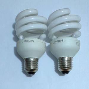 Philips 慳電膽 雪糕形 E27 黃光 15w