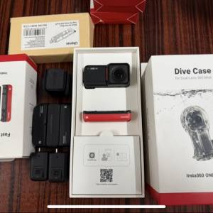 insta360 one rs全套不散賣