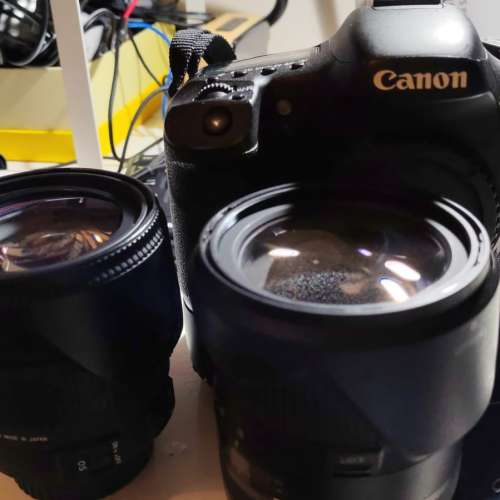 放Canon 7D連原廠摩打及一支SIGMA 17-70MM 2.8-4 OS HSM鏡及送一支騰龍16-300mm 3....