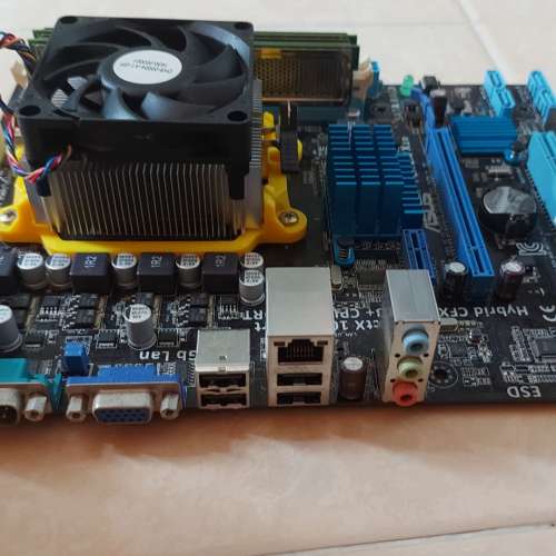 Asus m5a78l-m lx3 Motherboard with i/o shield+Phenom II x2 550 cpu +4gb ddr3 ram