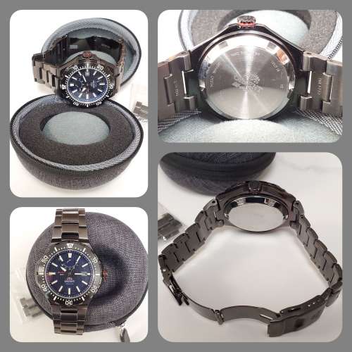 ORIENT M-Force Delta Power Reserve Automatic Dive Watch SEL07001D Made in Japan