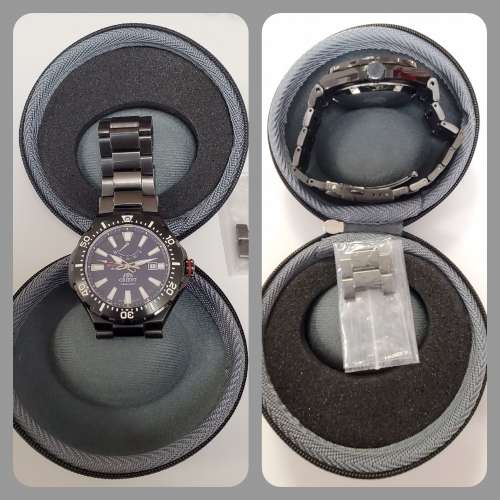 ORIENT M-Force Delta Power Reserve Automatic Dive Watch SEL07001D Made in Japan