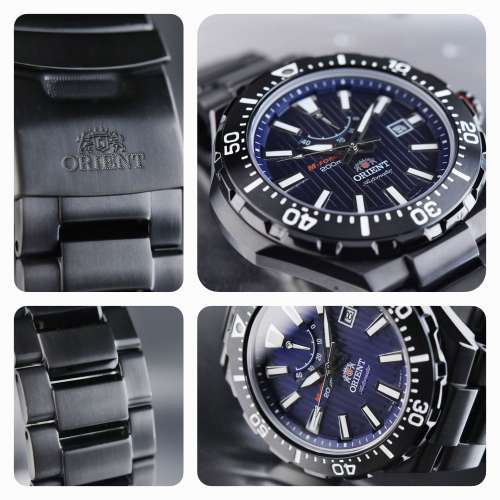 ORIENT M-Force Delta Power Reserve Automatic Dive Watch SEL07001D Made in Japan