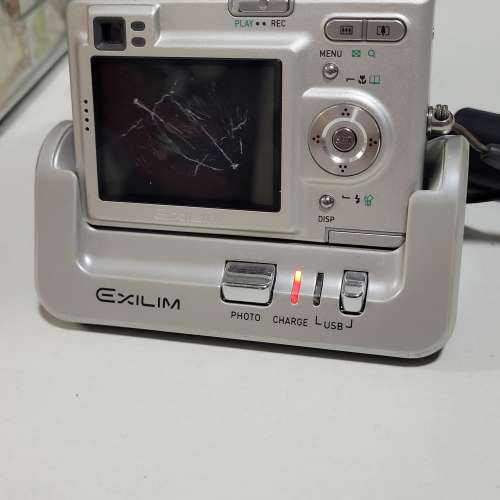 Casio Exilim Zoom EX-Z4 CCD 日本制造 懷舊輕便相機 Lens Error