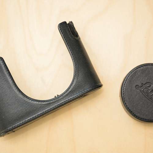 Leica protector Q, leather with Lens Leather cover