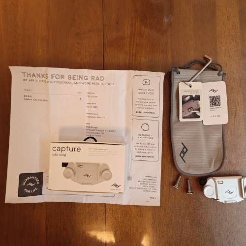 全新 PD Peak Design Capture Clip V3