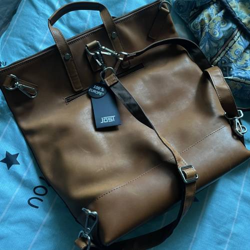 全新 皮革 背囊 Jost RANA XChange Bag，3合1設計