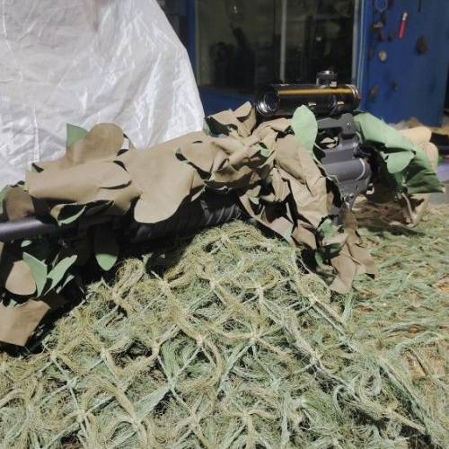 MARUI AR15 連瞄鏡+偽裝+狙擊手冊