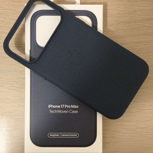 iPhone 17 Pro Max MagSafe 科技織紋護殼 - 藍色