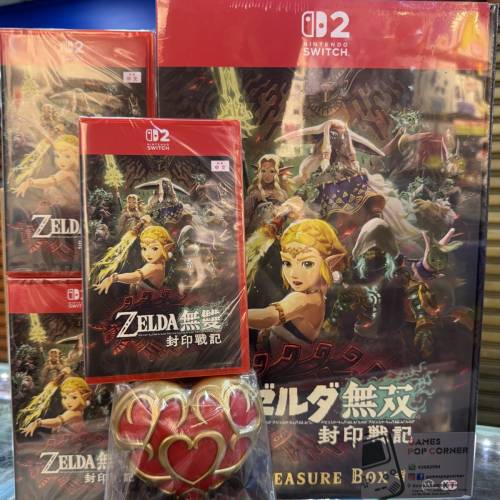 (全新現貨) NS2 game - ZELDA無雙 封印戰記🎇ゼルダ無双 封印戦記(普通版/TREASURE...