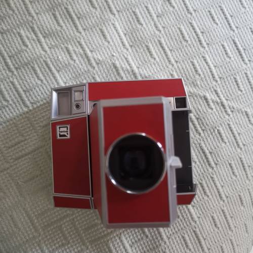 Lomo’Instant Square Glass 方形即影即有相機連鏡頭套裝－Pigalle 復古紅皮革版本