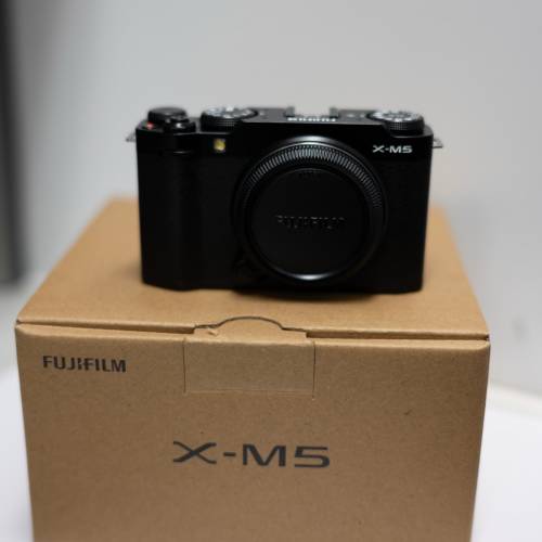 Fujifilm x-m5，xm5行貨黑色99%新