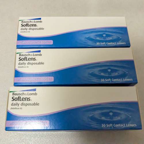 博士倫日拋隱形眼鏡 Bausch & Lomb SofLens daily disposable