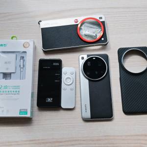 90%新 小米 15 Ultra 16+1TB 水貨國行 銀黑色 Leica四鏡 15Ultra 連Fotogear金屬復...