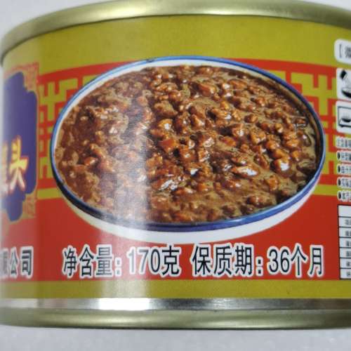 四川炸醬肉丁罐頭 170g