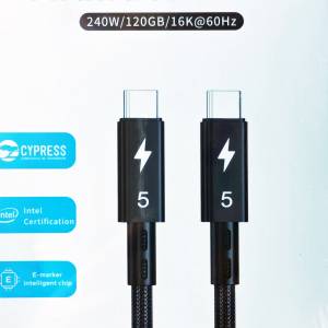New Thunderbolt 5 Cable