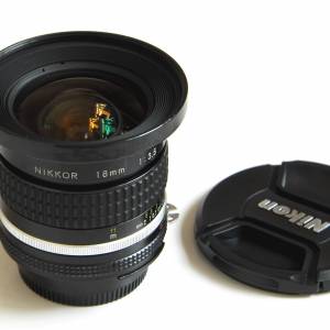 Nikon 18mm f3.5 Nikkor AI-S