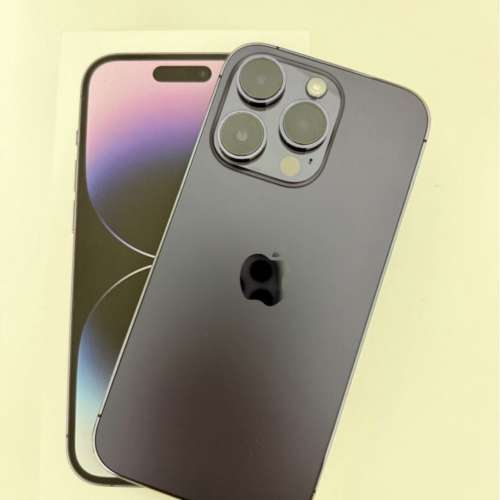 冇花行貨全套iPhone 14 Pro 256GB 紫色