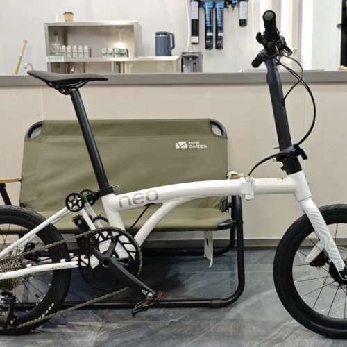 ( 特價白色 $3480 ) 2025 新款 JAVA NEO 9速 碟剎349鋁合金折叠車 （三折叠小布 國...