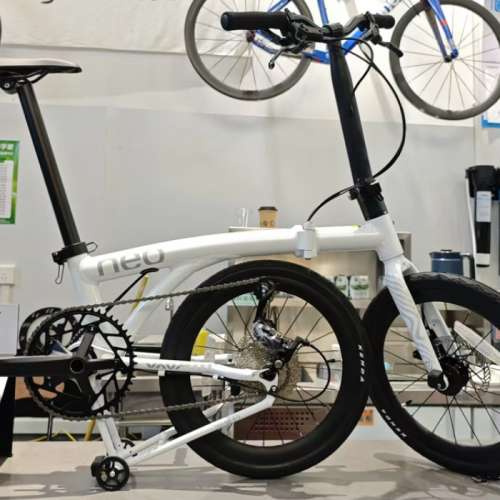 ( 特價白色 $3480 ) 2025 新款 JAVA NEO 9速 碟剎349鋁合金折叠車 （三折叠小布 國...
