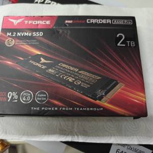 TEAM T-FORCE CARDEA A440 PRO / 黑曜武神 M.2 PCIe 4.0 固態硬碟 2TB