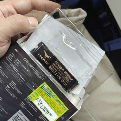 TEAM T-FORCE CARDEA A440 PRO / 黑曜武神 M.2 PCIe 4.0 固態硬碟 2TB