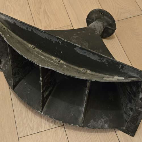 ALTEC 811B, 1吋喉嚨，古董金屬號角,1個