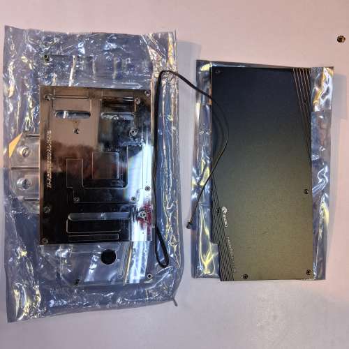 Bykski N-AS3070DUAL-X-V2-BE 顯卡水冷板兩塊