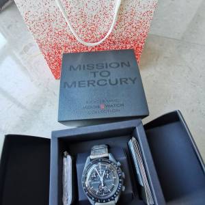 Omega x Swatch 限量版水星手錶