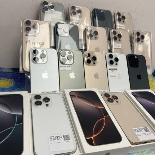 🔥最後一代實體雙卡❤️‍🔥🔥✨香港行貨✨ iPhone 16 Pro ✨Apple iPhone 16系列/...