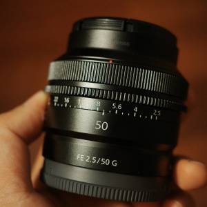 Sony FE 50mm F2.5 G