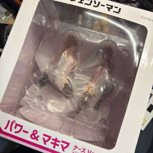 Furyu 電鋸人 鏈鋸人 Chainsaw Man Power & Makima Nurse Ver. 1/7 Figure 帕瓦 真...