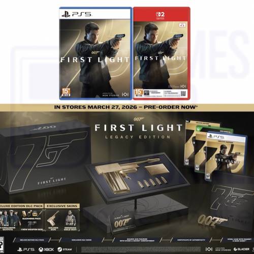 (接受預訂) NS2*keycard*/PS5 game - 007 初露鋒芒🕴🏻007 First Light