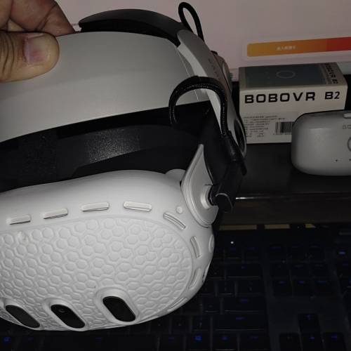 Quest 3 專用BoBoVR M3頭帶+2粒續航電池
