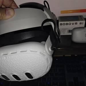 Quest 3 專用BoBoVR M3頭帶+2粒續航電池