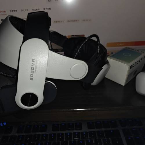 Quest 3 專用BoBoVR M3頭帶+2粒續航電池