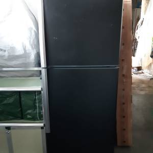 8成新HITACHI 日立典雅磨砂黑雪櫃