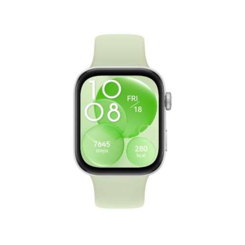 送藍芽智能體脂磅！華為 智能手錶 Huawei watch Fit 3 湖水綠色