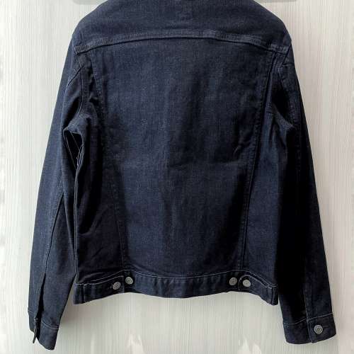 GAP Jeans 女装XS碼 深藍色 Dark Navy Blue  Classic 4袋修腰牛仔褸 Denim Jacket ...