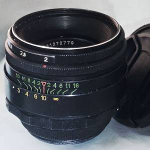 蘇聯 58mm F2 Helios44-2 m42 螺絲mount