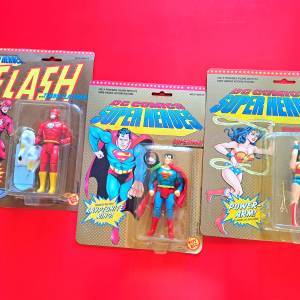 90年代 DC Comics Super Heros 閃電俠 Flash｜超人 Superman｜神奇女俠 Wonder Wom...