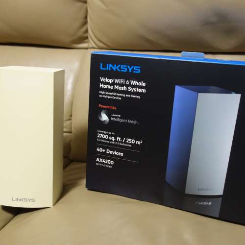 Linksys Velop AX4200 三頻 Mesh WiFi 6 系統 (MX4200) Router