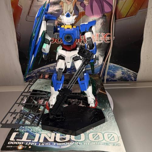 MG 1:100 機動戰士高達 00 劇場版 先驅者的覺醒 00 Qan［T］ 已砌 素組 高達模型